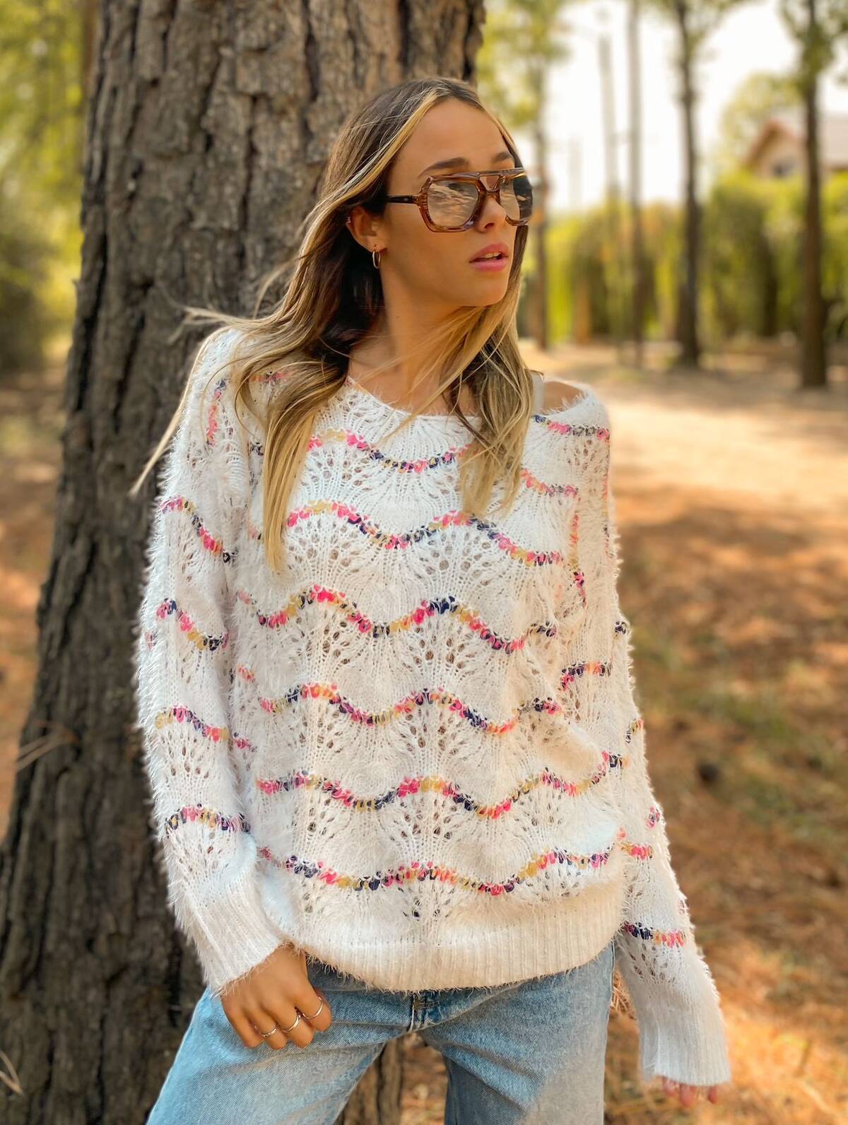 Imagen producto Sweater Ondas Multicolor vtch1042 5