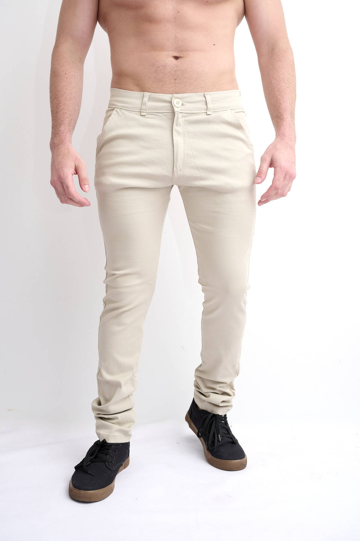 Imagen carrousel Pantalon chino de Gabardina 2