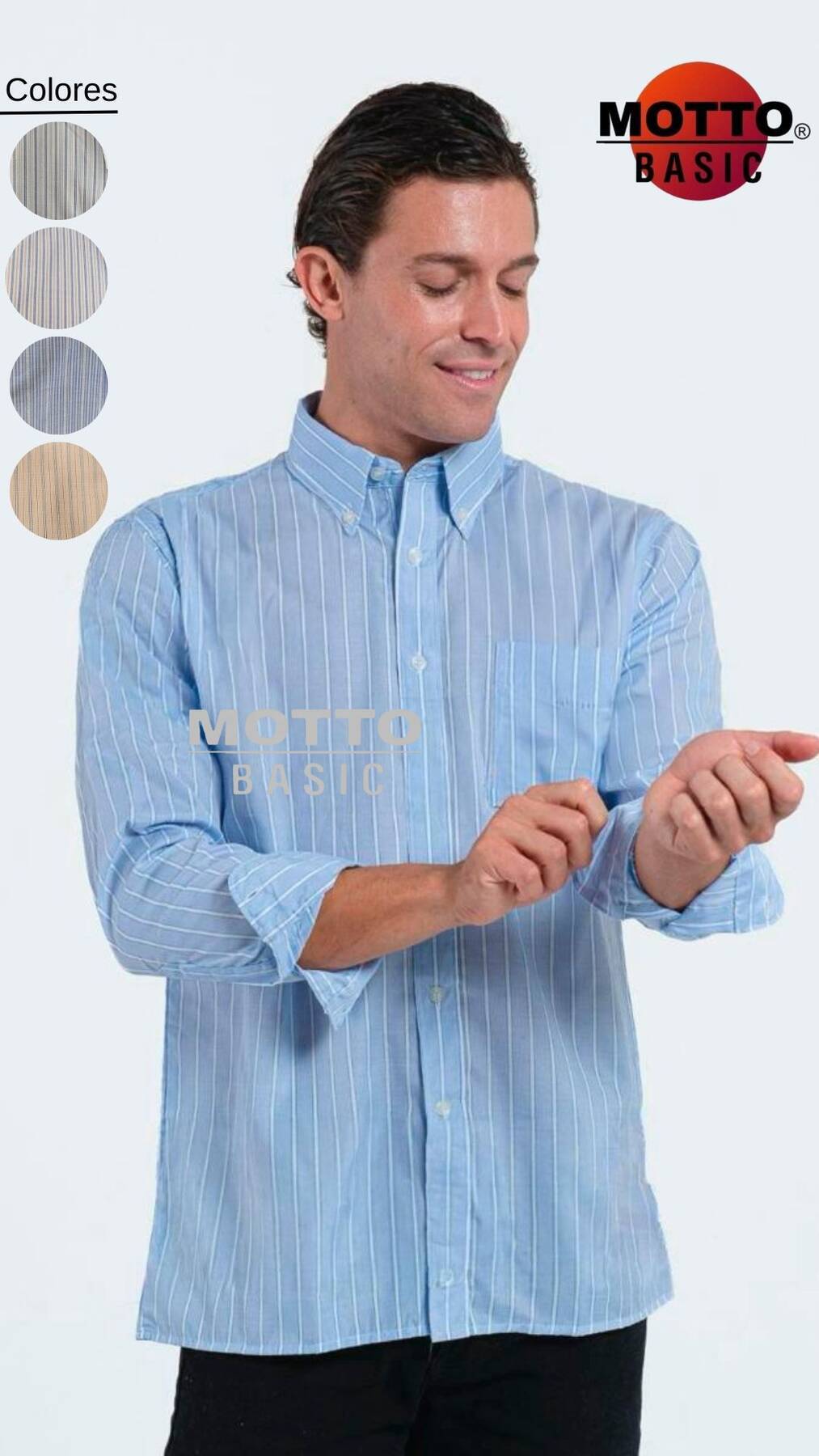 Imagen producto Camisas-Hombre rayadas importadas 3