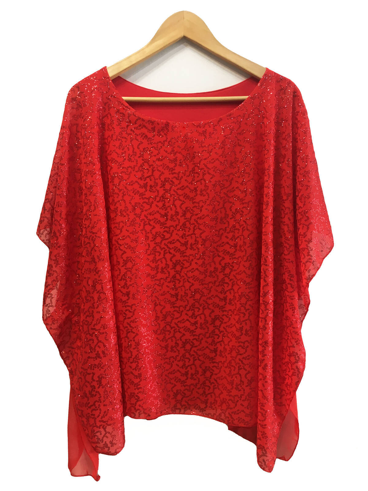 Imagen producto Poncho Gasa Pechera Lurex con viscosa  9