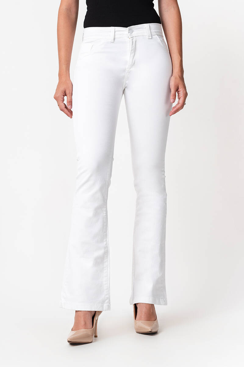 Imagen carrousel 1084 Pantalón Oxford Blanco 1