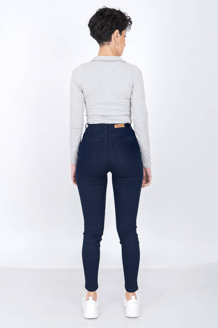 Imagen carrousel Pantalon Jeans Chupin Corsario Colegial 3