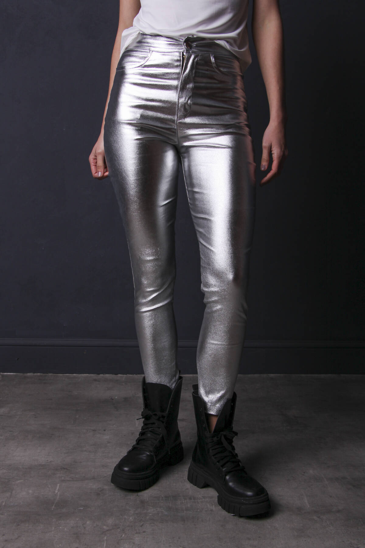 Imagen carrousel Pantalon CHUPIN METALIZADO 5