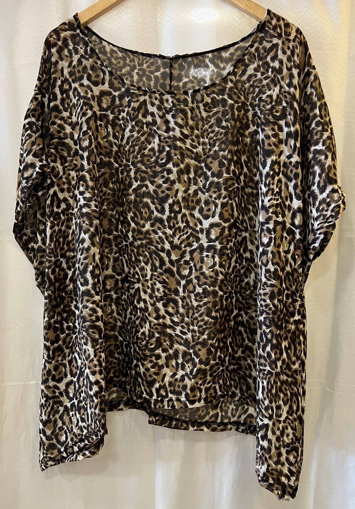 Imagen carrousel Poncho de Gaza Animal Print 5