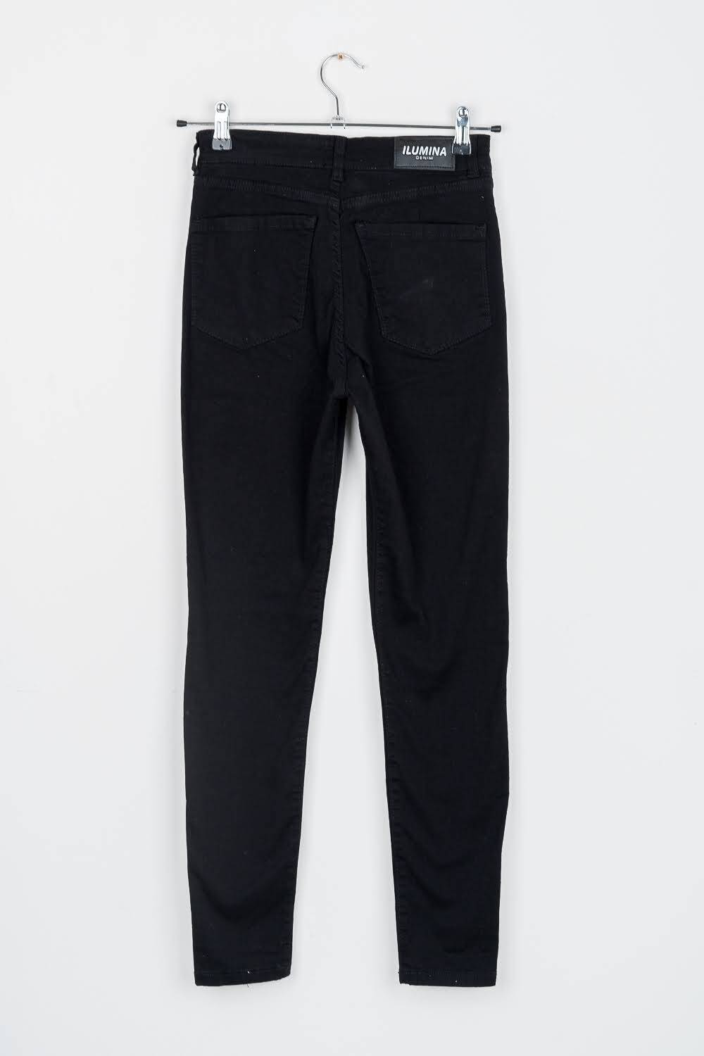 Imagen carrousel Pantalon Jeans Chupin negro 5