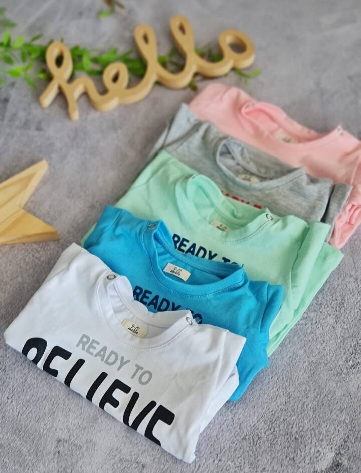 Imagen producto Remera Estampada Believe 35