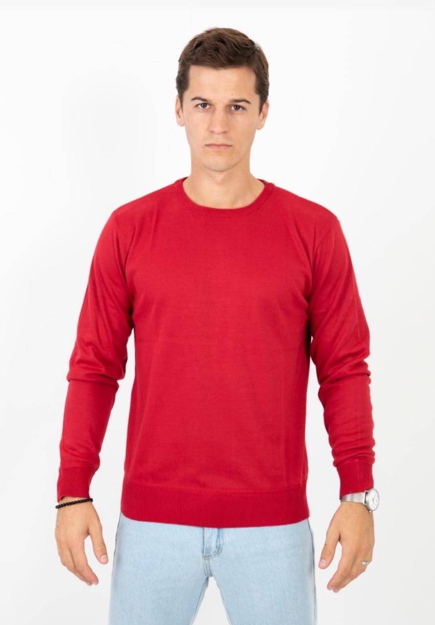 Imagen carrousel SWEATER IMPORTADO LISO CUELLO REDONDO 2