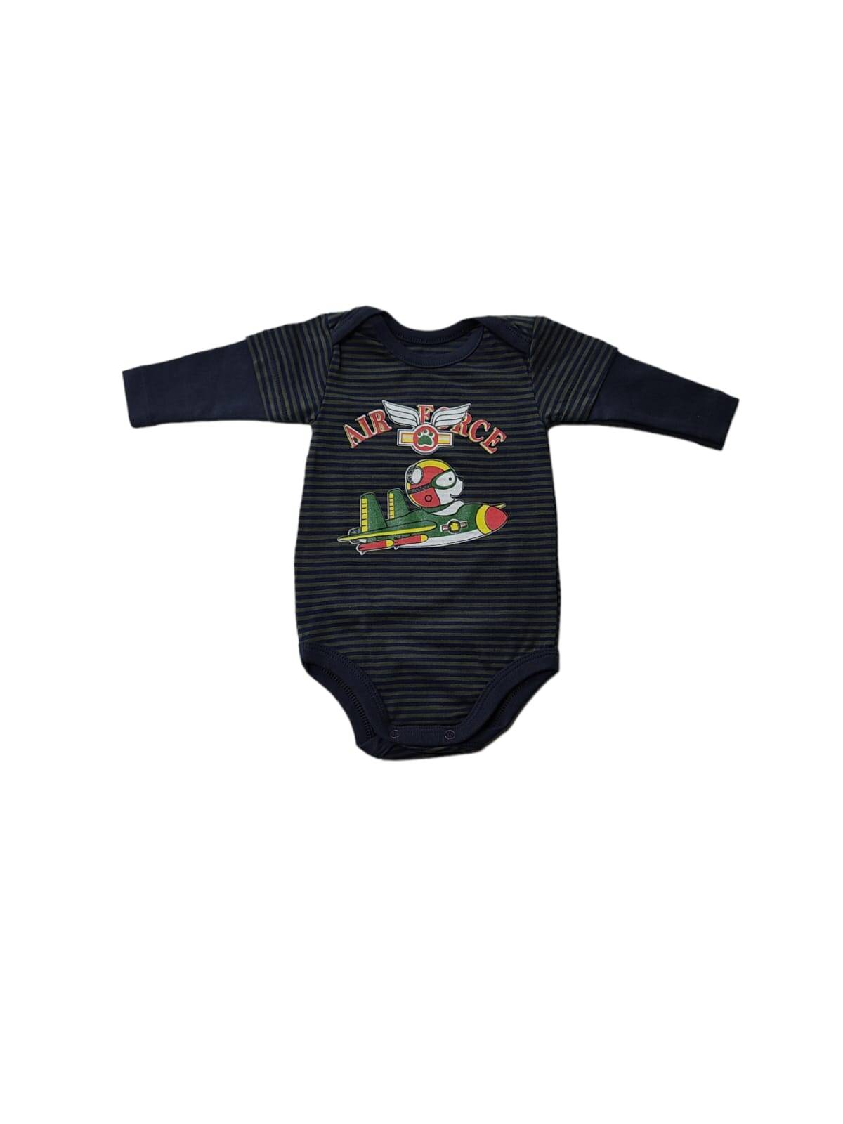 Imagen producto Body rayado air force bebe 4